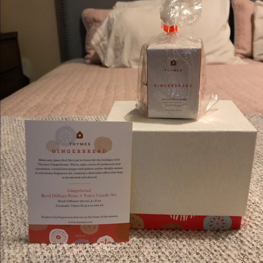 Thymes Gingerbread set! Perfect and new